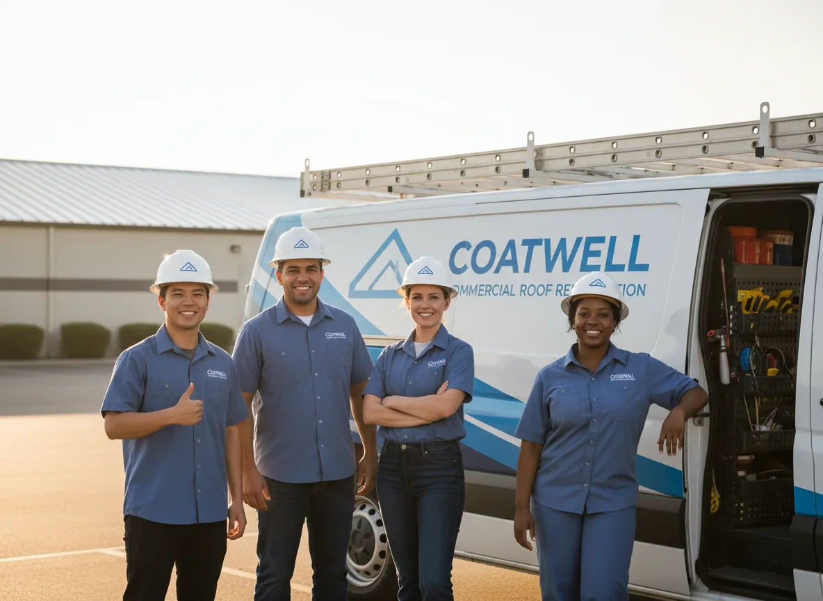 Commercial roof coating company in Gladstone, MI
